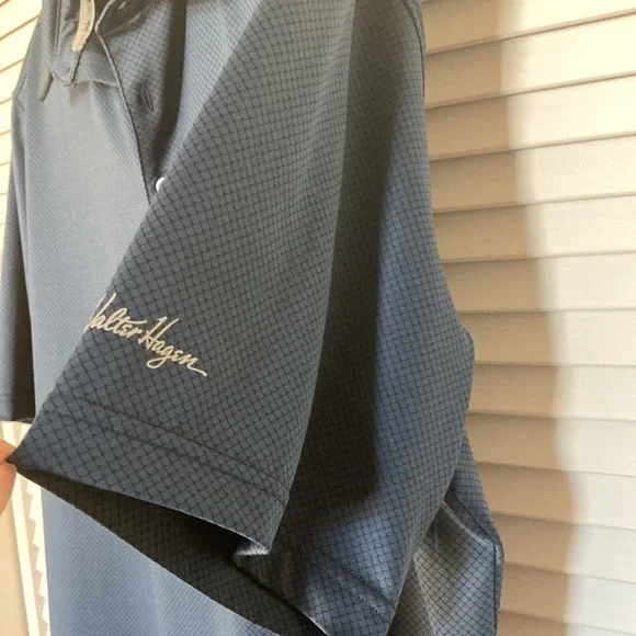 WALTER HAGEN GOLF SHIRT MEN SIZE XL BLUE ATHLETIC - Picture 5 of 11